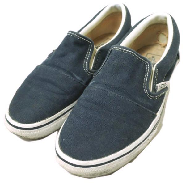 VANS x SSZ バンズ エスエスズィー 別注 V98CL POCKET SLIP ON ポケットスリッポン US5(23cm) ネイビー BEAMS SURF＆SK8 キャンバス g20406 | 