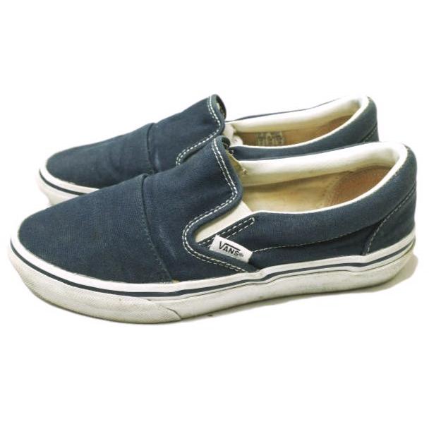 VANS SSZ スリッポン ネイビー 9 VANS x SSZ バンズ エスエスズィー 別注 V98CL POCKET SLIP ON