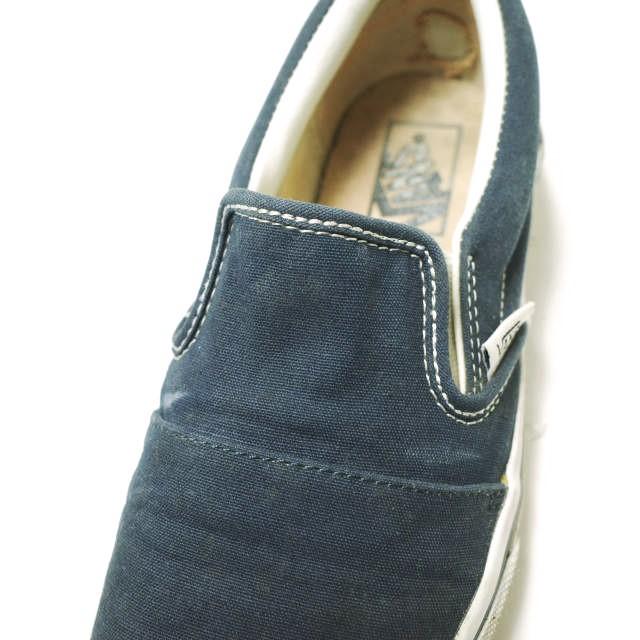 VANS x SSZ バンズ エスエスズィー 別注 V98CL POCKET SLIP ON ポケットスリッポン US5(23cm) ネイビー BEAMS SURF＆SK8 キャンバス g20406 |  | 05