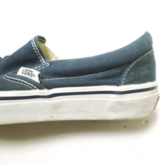 VANS x SSZ バンズ エスエスズィー 別注 V98CL POCKET SLIP ON ポケットスリッポン US5(23cm) ネイビー BEAMS SURF＆SK8 キャンバス g20406 |  | 08