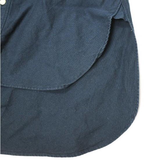 KICS DOCUMENT x BEAMS BOY キクスドキュメント ビームスボーイ 別注 オックスフォードロングテールBDシャツ 01-1601-0004-09 2 NAVY |  | 05