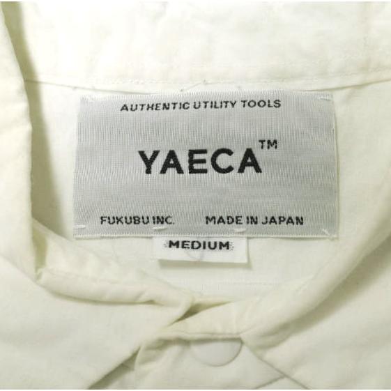 YAECA ヤエカ　長袖　シャツ　ブラウス　コンフォートシャツ　ポケット付き　白 YAECA (ヤエカ) COMFORT SHIRT STANDARD RC / コンフォート