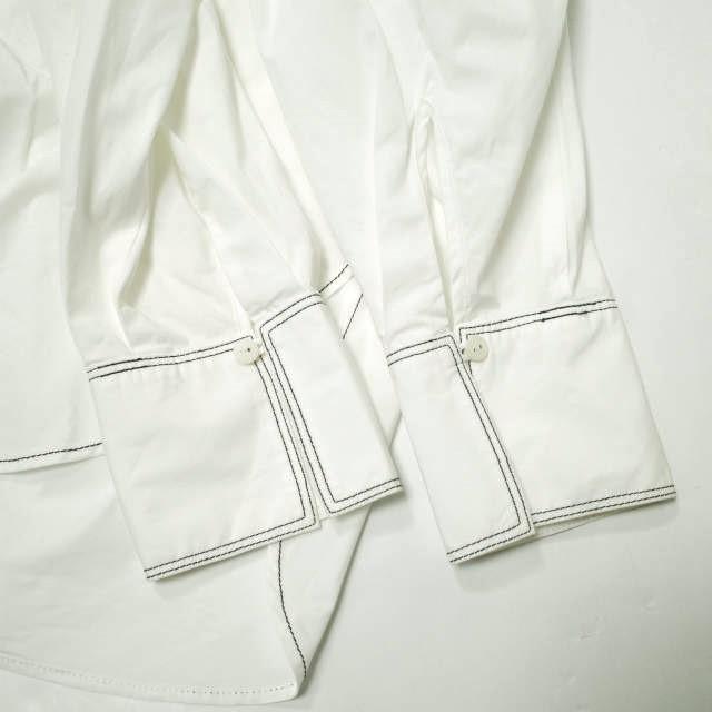 nano universe ナノユニバース LB.03 ステッチボウタイブラウス 6692220314 1 ホワイト 長袖 シャツ トップス g20443 |  | 04