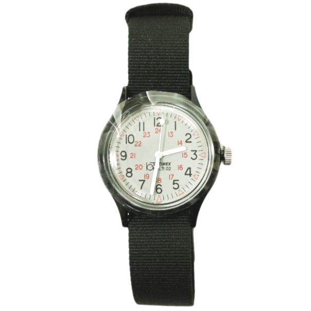 TIMEX x nano universe タイメックス ナノユニバース LB.02 クォーツ腕時計 TWLB61100 クオーツ ブラック グレー文字盤 ウォッチ 非売品 | 