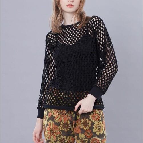 FUMIE TANAKA フミエタナカ 22SS 日本製 mall mesh P/O モール