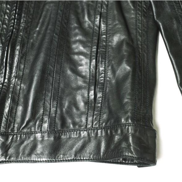 GUCCI グッチ イタリア製 イタリアンレザー シングルライダース