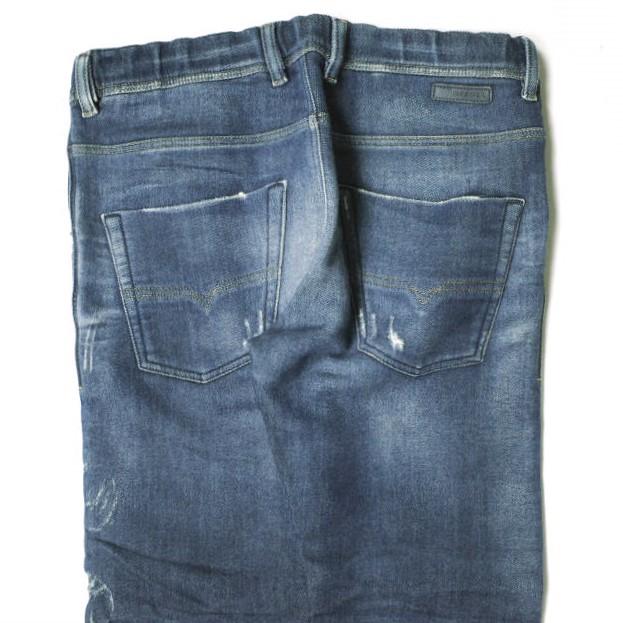 DIESEL ディーゼル KROOLEY-NE SWEAT JEANS クラッシュ加工スウェットデニムパンツ JOGGJEANS 32 Indigo イージー ジョグジーンズ g20506 |  | 06