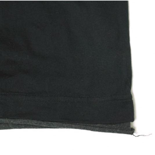 DOLCE＆GABBANA ドルチェアンドガッバーナ Jersey Contrast Trim Detail T-Shirt レイヤードVネックTシャツ G8N27T G7AB7 46 BLACK g20508 |  | 05