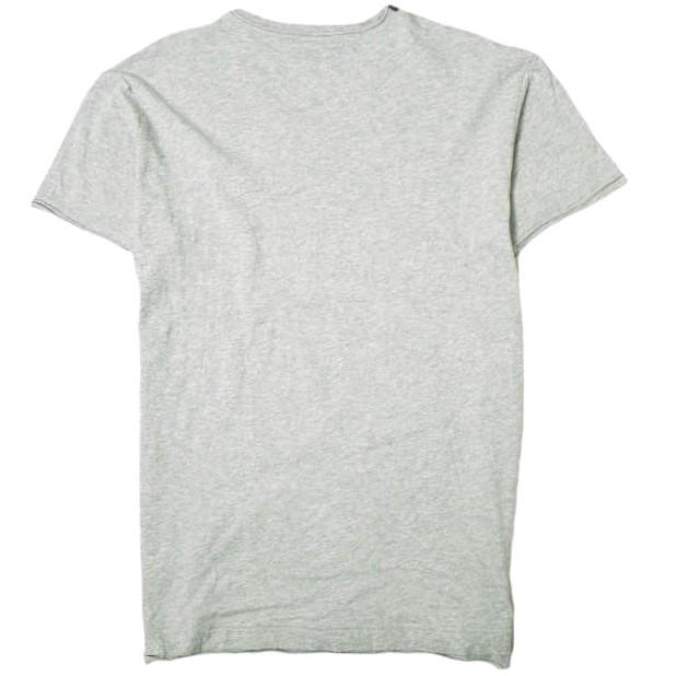 DOLCE＆GABBANA ドルチェアンドガッバーナ Jersey Contrast Trim Detail T-Shirt レイヤードVネックTシャツ G8N27T / G7AB7 46 GRAY g20509 |  | 01