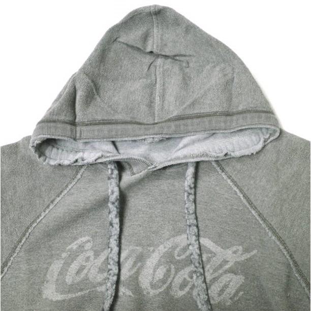 DOLCE＆GABBANA ドルチェアンドガッバーナ COCA-COLA HOODIE コカ・コーラ リバーススウェットプルオーバーパーカー G9P93G G7EF6 46 GRAY |  | 03