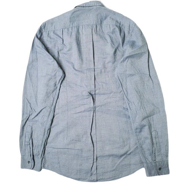 DOLCE＆GABBANA ドルチェアンドガッバーナ イタリア製 GOLD シャンブレードレスシャツ G5985T / FU5GW 151/2(39) BLUE 長袖 g20511 |  | 01