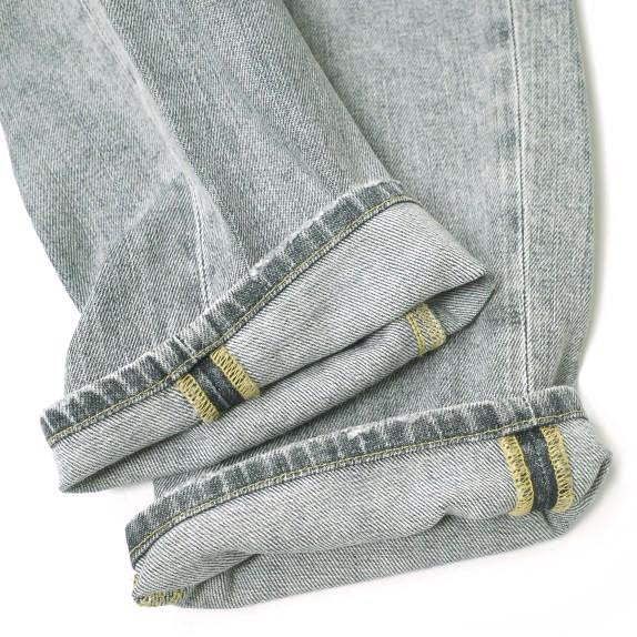 DOLCE＆GABBANA ドルチェアンドガッバーナ 22 ロゴプレート付き ダメージ加工テーパードデニムパンツ G32DAP G8K71 44 GRAY ジーンズ |  | 07