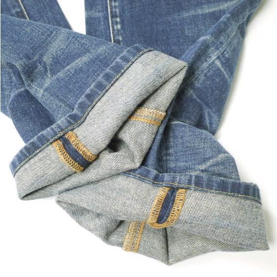 DOLCE＆GABBANA ドルチェアンドガッバーナ 14GOLD  ロゴプレート付き リペア加工デニムパンツ G39CLP G8M44 46 Indigo ローライズ ジーンズ |  | 07