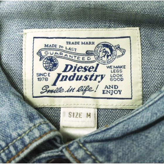 DIESEL ディーゼル デニムウエスタンシャツ M Indigo 長袖 トップス g20533 |  | 02