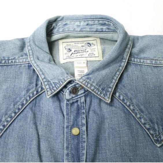 DIESEL ディーゼル デニムウエスタンシャツ M Indigo 長袖 トップス g20533 |  | 03