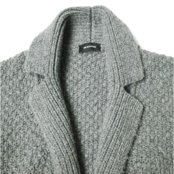 JIL SANDER ジルサンダー 12AW RAF SIMONS期 ラペル付き ニット