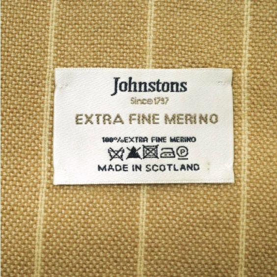 JOHNSTONS ジョンストンズ スコットランド製 EXTRA FINE MERINO GRADATION STRIPE SCARF グラデーションストライプマフラー BEIGE g20581 |  | 02
