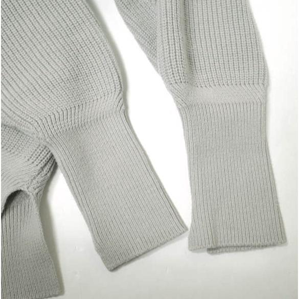 FORFORMO フォルフォルモ 22AW Knit Cardigan リブ編みニットカーディガン 722310 Free GRAY カシュクール トップス g20612 |  | 05