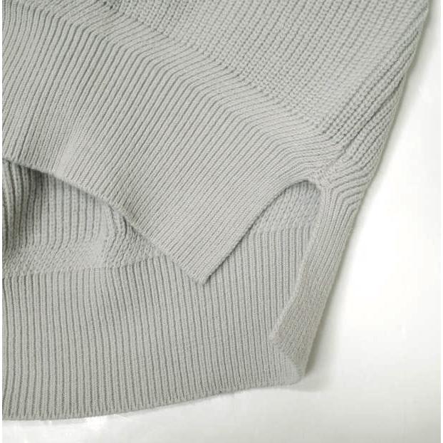 FORFORMO フォルフォルモ 22AW Knit Cardigan リブ編みニットカーディガン 722310 Free GRAY カシュクール トップス g20612 |  | 06