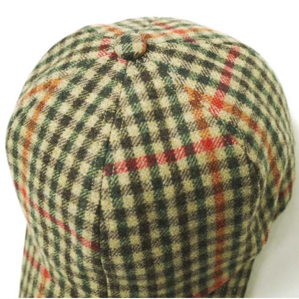 Bshop 078 CITE ビショップ ウールチェック6パネルキャップ B-H0137 CAP Free BEIGE 帽子 g20628 |  | 03