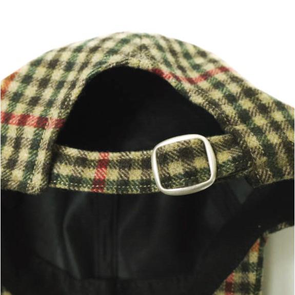 Bshop 078 CITE ビショップ ウールチェック6パネルキャップ B-H0137 CAP Free BEIGE 帽子 g20628 |  | 05