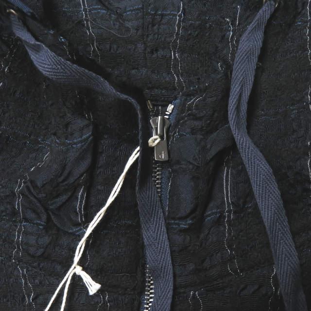 新品 bukht ブフト CHECK LONG ANORAK チェック ロングアノラック B-92608 0(S) ネイビー パーカー フード コート ジャケット ☆☆g2062 |  | 05