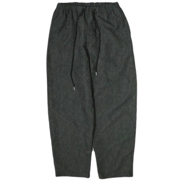 monkey time ペイズリー柄　パンツ monkey time モンキータイム PE JACQUARD WIDE EASY PANTS ペイズリー