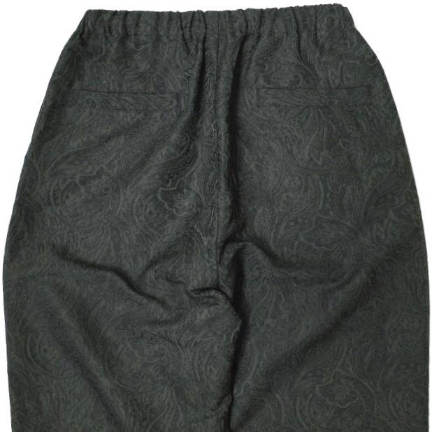 monkey time モンキータイム PE JACQUARD WIDE EASY PANTS ペイズリー
