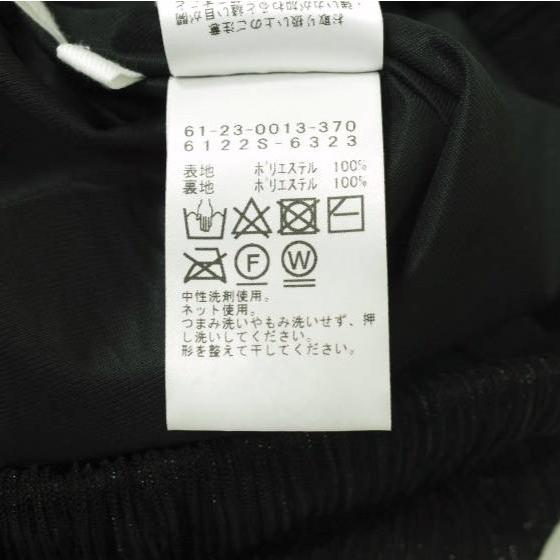 Ray BEAMS レイビームス 22SS ラメプリーツパンツ 61-23-0013-370 1 BLACK イージー ボトムス g20667 |  | 08