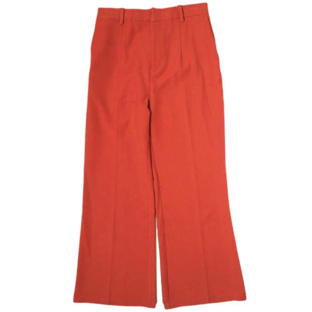 Ray BEAMS レイビームス 21AW ストレッチフレアパンツ 61-23-0843-462 1 ORANGE イージー ボトムス g20668 | 
