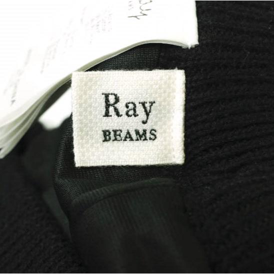 Ray BEAMS レイビームス 22AW ミックスボーダーニットパンツ 61-23-0061-803 FREE BLACK イージー フレア ボトムス g20669 |  | 07