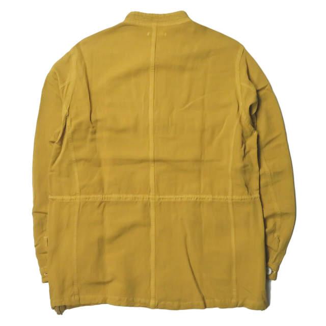 新品 bukht ブフト 日本製 SAFARI JACKET サファリジャケット B-M91405 3(L) MUSTARD ノーカラー ミリタリー ワーク アウター ☆☆g2066 |  | 01