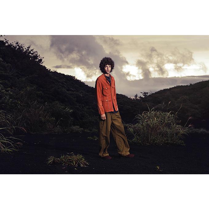 新品 bukht ブフト 日本製 SAFARI JACKET サファリジャケット B-M91405 3(L) MUSTARD ノーカラー ミリタリー ワーク アウター ☆☆g2066 |  | 02