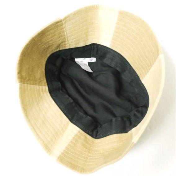 SLY スライ CHECKER CORDUROY BUCKET HAT チェッカーコーデュロイバケットハット 030EAZ56-5040 Free ベージュ 帽子 g20679 |  | 05