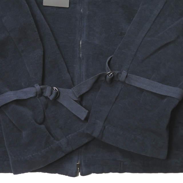 新品 bukht ブフト 18AW 日本製 ZIP BLOUSON ショートパイル ジップ