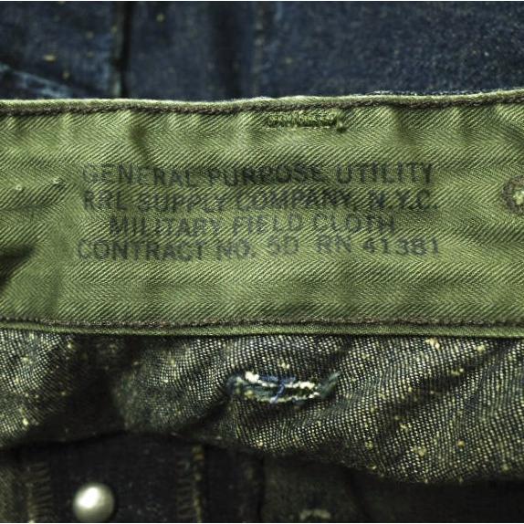 RRL ダブルアールエル P44 CARGO PANTS ネップデニムモンキー