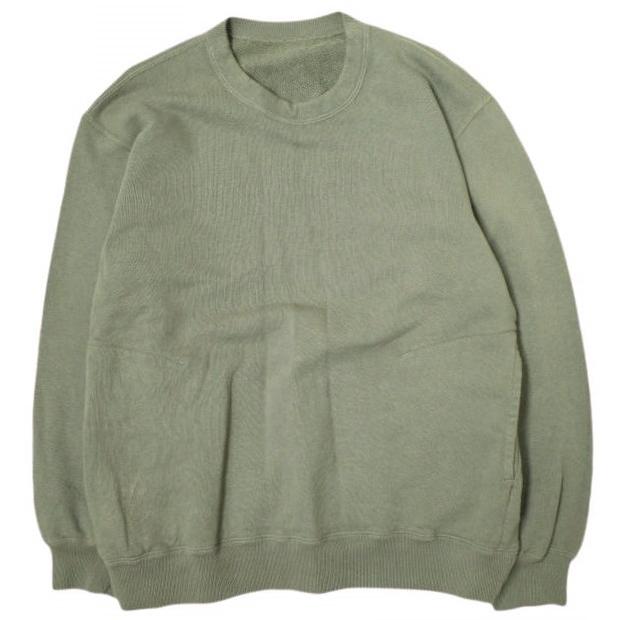 BRU NA BOINNE ブルーナボイン 日本製 ホールドハンドスエット No.8303 M KHAKI トレーナー スウェット プルオーバー トップス g20707 | 