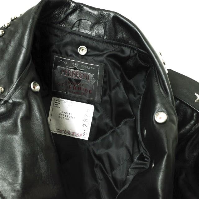 新品 sacai x schott サカイ ショット 22AW 別注 Leather Studs 新品 sacai x schott サカイ ショット 22AW 別注 Leather Studs