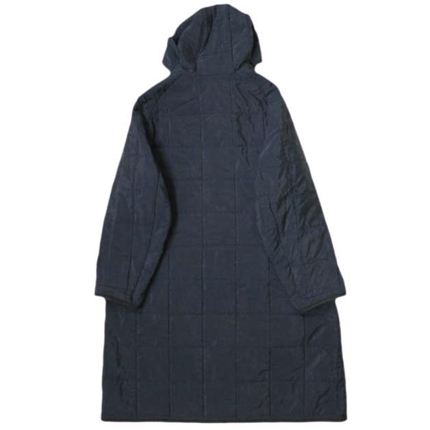 MAATEE＆SONS マーティーアンドサンズ 23AW SILK QUILT HOODED COAT
