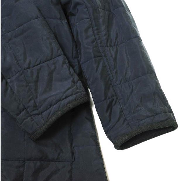 MAATEE＆SONS マーティーアンドサンズ 23AW SILK QUILT HOODED COAT シルクキルトフーデッドコート MT3303-0704B 2 NAVY キルティング |  | 04