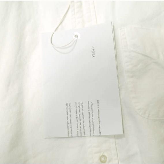 新品 CIOTA シオタ 日本製 OXFORD B.D SHIRT スビンコットン