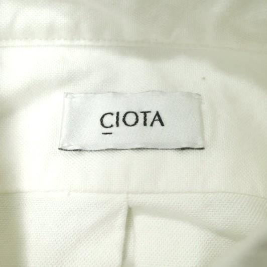新品 CIOTA シオタ 日本製 OXFORD B.D SHIRT スビンコットン
