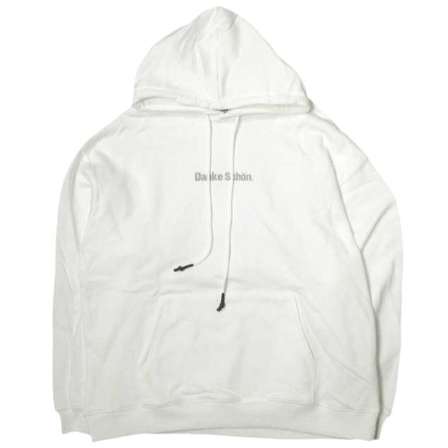 Danke Schon ダンケシェーン 23AW WEB＆DEPOT限定 BACK LOGO SWT HOODY プルオーバーパーカー UNS23AW-002B2 L ホワイト g20754 |  | 01