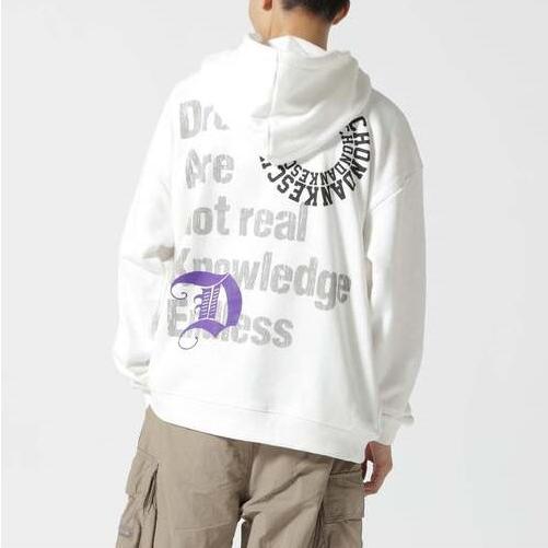 Danke Schon ダンケシェーン 23AW WEB＆DEPOT限定 BACK LOGO SWT HOODY プルオーバーパーカー UNS23AW-002B2 L ホワイト g20754 |  | 02