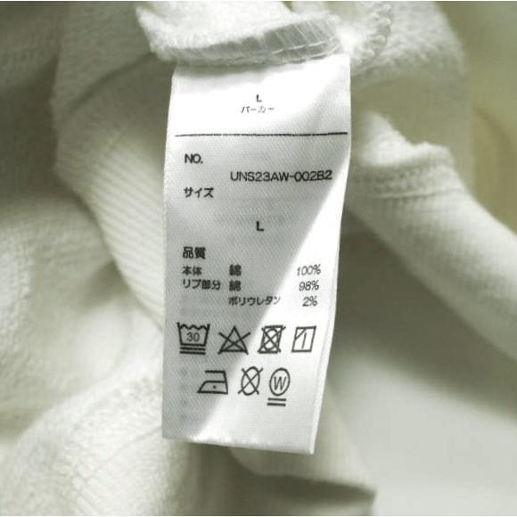 Danke Schon ダンケシェーン 23AW WEB＆DEPOT限定 BACK LOGO SWT HOODY プルオーバーパーカー UNS23AW-002B2 L ホワイト g20754 |  | 07