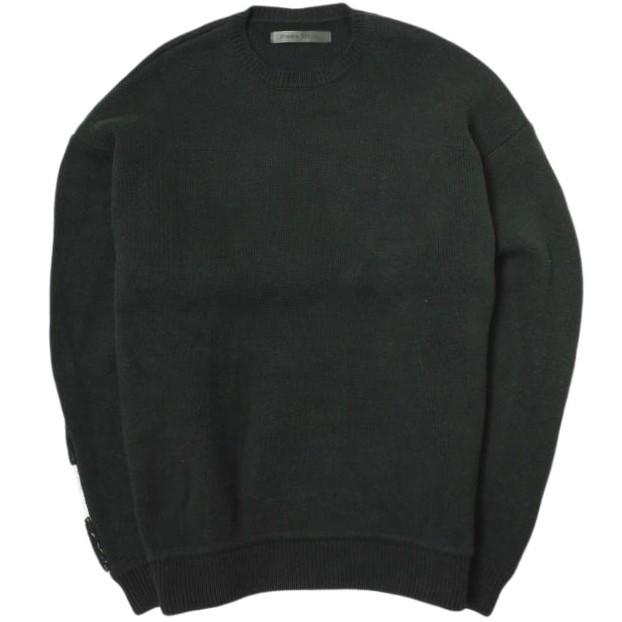 Danke Schon ダンケシェーン RV CREWNECK KNIT CHECKER オーバーサイズチェッカークルーネックニット Free ブラック セーター サンプル品 |  | 01