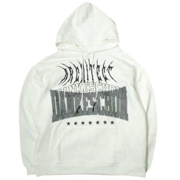 Danke Schon ダンケシェーン 23AW WEB＆DEPOT限定 BAT SWEAT HOODY スウェットプルオーバーパーカー UNS23AW-002 L ホワイト g20800 | 
