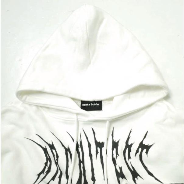 Danke Schon ダンケシェーン 23AW WEB＆DEPOT限定 BAT SWEAT HOODY スウェットプルオーバーパーカー UNS23AW-002 L ホワイト g20800 |  | 03