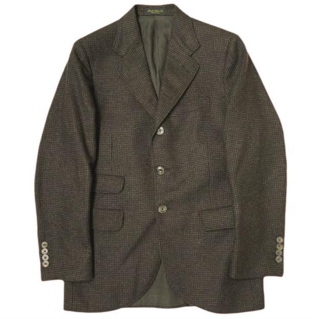 RRL ダブルアールエル WOOL PLAID SUIT MADE IN ITALY ウールチェックスーツ セットアップ JK:36(S)/PT:28 ブラウン Double RL g20849 |  | 01