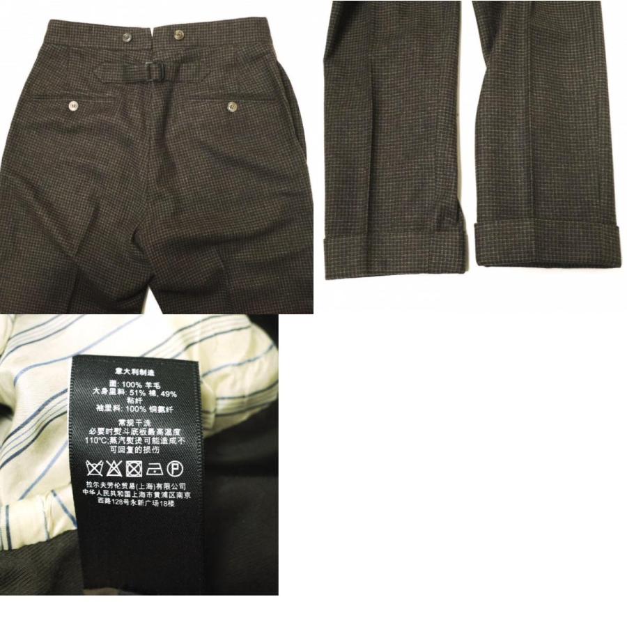 RRL ダブルアールエル WOOL PLAID SUIT MADE IN ITALY ウールチェックスーツ セットアップ JK:36(S)/PT:28 ブラウン Double RL g20849 |  | 09